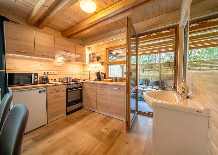 Magic New Cozy Tiny House At Private Holiday home Rehenice